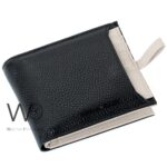 Emporio Armani Men Black Wallet Card Holder Beige Genuine Leather | Watches Prime Emporio Armani Men Black Wallet Card Holder Beige Genuine Leather | Watches Prime