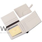 Emporio Armani Men Black Wallet Card Holder Beige Genuine Leather | Watches Prime Emporio Armani Men Black Wallet Card Holder Beige Genuine Leather | Watches Prime