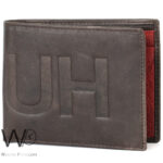 Hugo Boss Wallet Men Brown Genuine Leather | Watches Prime