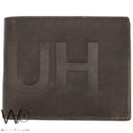 Hugo Boss Wallet Men Brown Genuine Leather | Watches Prime