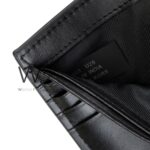 Mk Michael Kors Men Wallet Card Holder Black Genuine Leather | Watches Prime