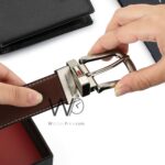 Tommy Hilfiger Leather Wallet Black Brown Belt For Men Gift Set | Watches Prime Tommy Hilfiger Leather Wallet Black Brown Belt For Men Gift Set | Watches Prime