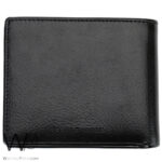 Tommy Hilfiger Wallet Men Black Genuine Leather Metal Logo | Watches Prime