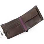 Tommy Hilfiger Wallet Men Brown Genuine Leather Printed Logo | Watches Prime