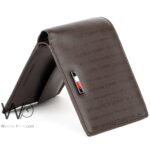 Tommy Hilfiger Wallet Men Brown Genuine Leather Printed Logo | Watches Prime