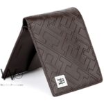 Tommy Hilfiger Wallet Men Brown Genuine Leather Th Logo | Watches Prime