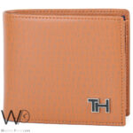 Tommy Hilfiger Wallet Men Light Brown Genuine Printed Leather Th Logo | Watches Prime Tommy Hilfiger Wallet Men Light Brown Genuine Printed Leather Th Logo | Watches Prime