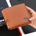 Tommy Hilfiger Wallet Men Light Brown Genuine Printed Leather Th Logo | Watches Prime Tommy Hilfiger Wallet Men Light Brown Genuine Printed Leather Th Logo | Watches Prime