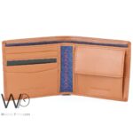 Tommy Hilfiger Wallet Men Light Brown Genuine Printed Leather Th Logo | Watches Prime Tommy Hilfiger Wallet Men Light Brown Genuine Printed Leather Th Logo | Watches Prime
