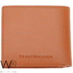 Tommy Hilfiger Wallet Men Light Brown Genuine Printed Leather Th Logo | Watches Prime Tommy Hilfiger Wallet Men Light Brown Genuine Printed Leather Th Logo | Watches Prime
