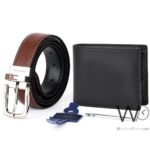 Tommy Hilfiger Leather Wallet Black Brown Belt For Men Gift Set | Watches Prime Tommy Hilfiger Leather Wallet Black Brown Belt For Men Gift Set | Watches Prime