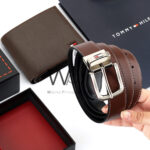 Tommy Hilfiger Leather Wallet Brown Belt For Men Gift Set | Watches Prime Tommy Hilfiger Leather Wallet Brown Belt For Men Gift Set | Watches Prime