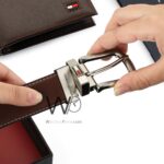 Tommy Hilfiger Leather Wallet Brown Belt For Men Gift Set | Watches Prime Tommy Hilfiger Leather Wallet Brown Belt For Men Gift Set | Watches Prime