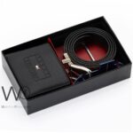 Tommy Hilfiger Leather Wallet Black Brown Belt For Men Gift Set | Watches Prime Tommy Hilfiger Leather Wallet Black Brown Belt For Men Gift Set | Watches Prime