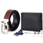 Tommy Hilfiger Leather Wallet Black Brown Belt For Men Gift Set | Watches Prime Tommy Hilfiger Leather Wallet Black Brown Belt For Men Gift Set | Watches Prime