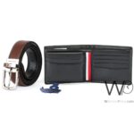 Tommy Hilfiger Leather Wallet Black Brown Belt For Men Gift Set | Watches Prime Tommy Hilfiger Leather Wallet Black Brown Belt For Men Gift Set | Watches Prime