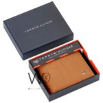 Tommy Hilfiger Wallet For Men Light Brown Genuine Leather Patterned | Watches Prime Tommy Hilfiger Wallet For Men Light Brown Genuine Leather Patterned | Watches Prime