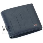 Tommy Hilfiger Wallet For Men Navy Blue Genuine Leather Patterned | Watches Prime Tommy Hilfiger Wallet For Men Navy Blue Genuine Leather Patterned | Watches Prime