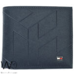 Tommy Hilfiger Wallet For Men Navy Blue Genuine Leather Patterned | Watches Prime Tommy Hilfiger Wallet For Men Navy Blue Genuine Leather Patterned | Watches Prime