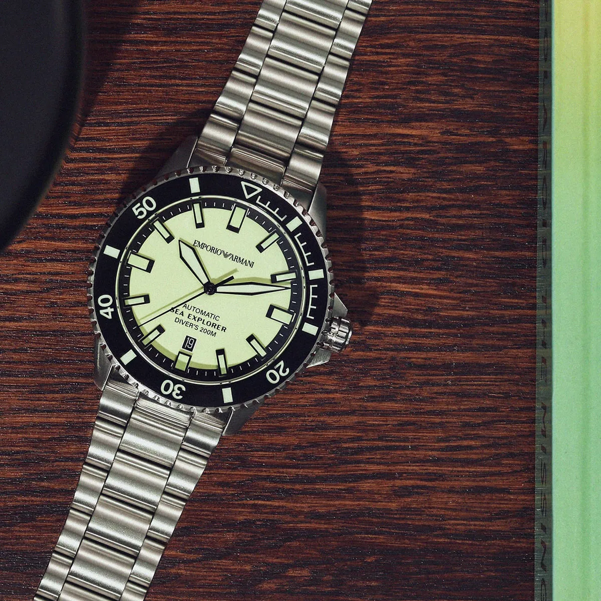 Emporio Armani Men's Watch Sea Explorer AR60083 | Watches Prime