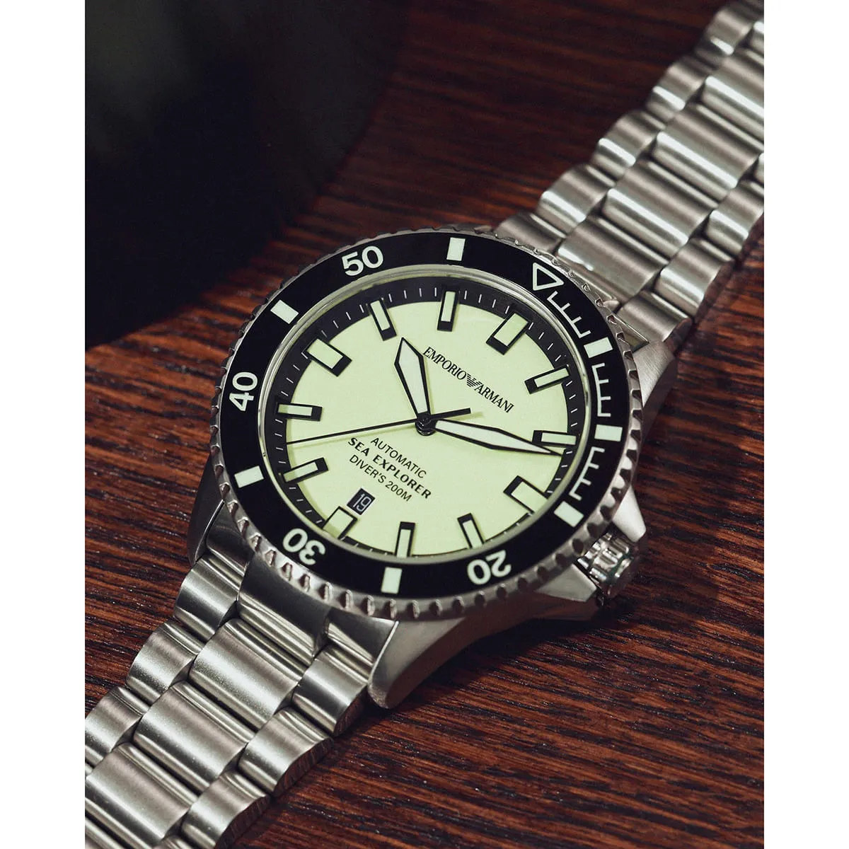 Emporio Armani Men's Watch Sea Explorer AR60083 | Watches Prime