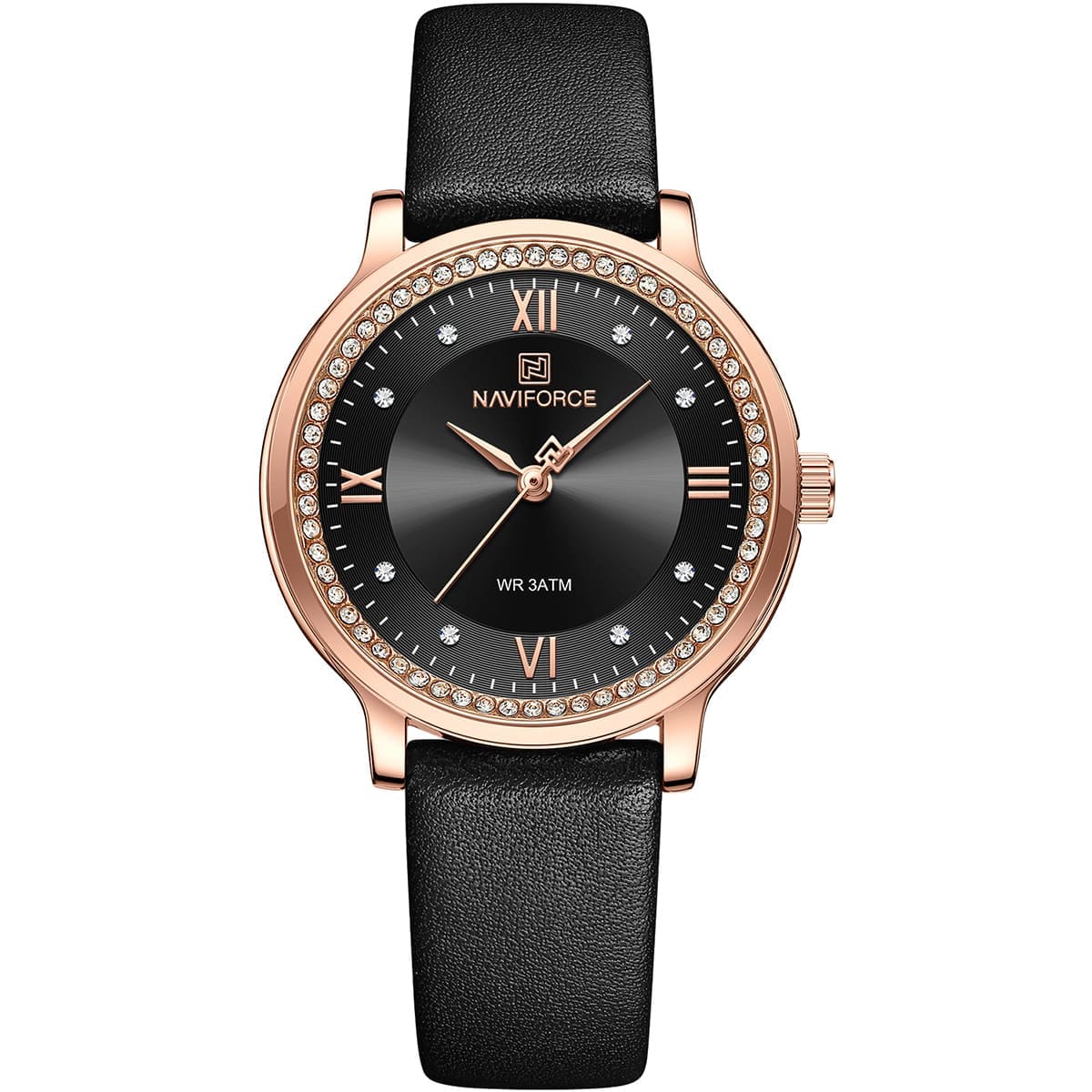 Naviforce Ladies Watch NF5036 RG B B | Watches Prime Naviforce Ladies Watch NF5036 RG B B | Watches Prime