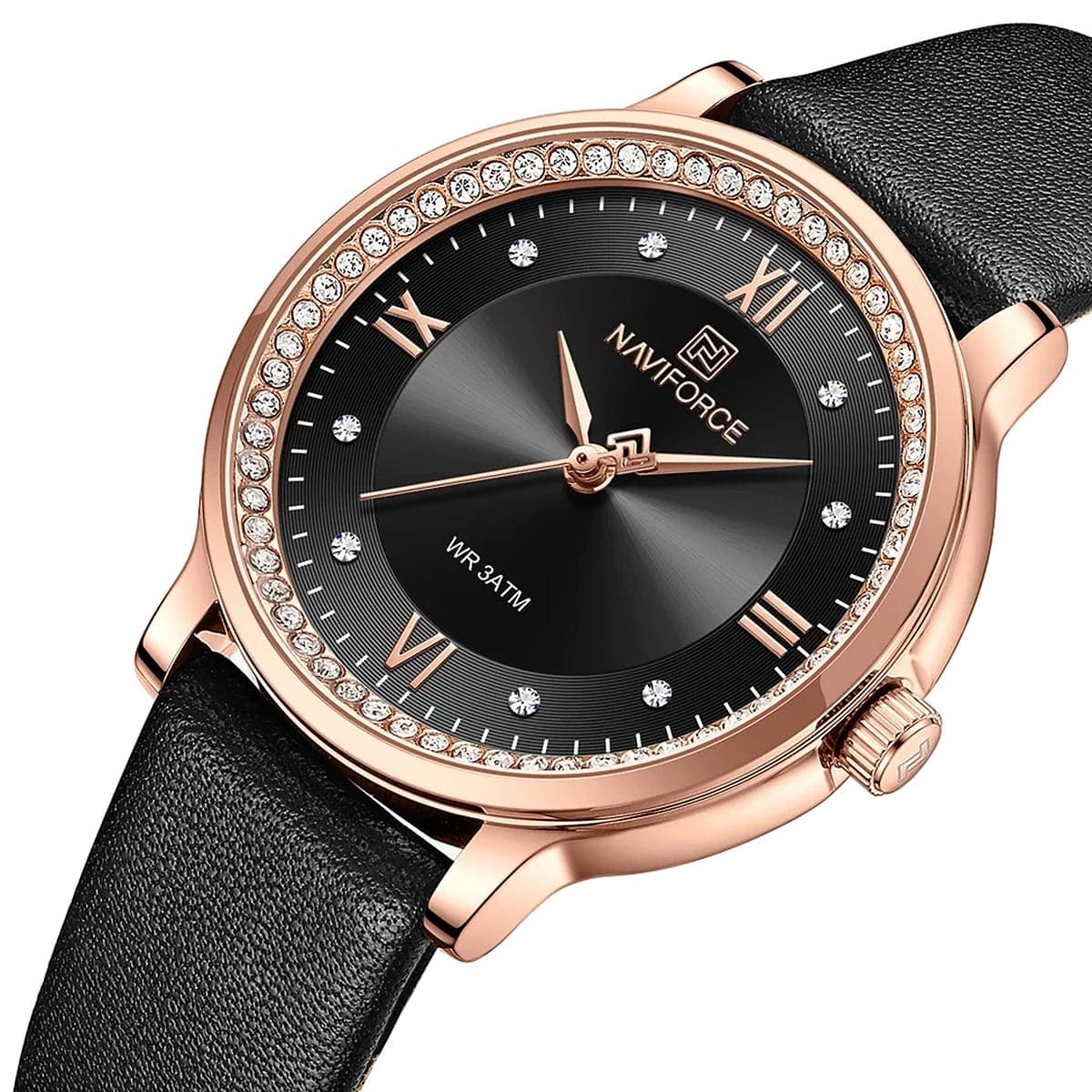 Naviforce Ladies Watch NF5036 RG B B | Watches Prime Naviforce Ladies Watch NF5036 RG B B | Watches Prime