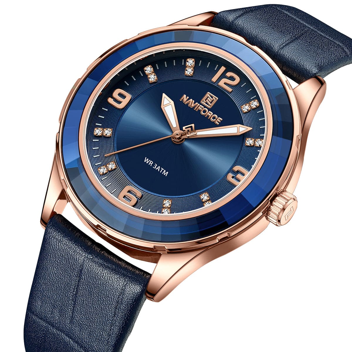 Naviforce Ladies Watch NF5040 RG BE BE | Watches Prime Naviforce Ladies Watch NF5040 RG BE BE | Watches Prime