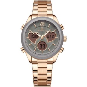 Naviforce Watch For Women NF5045S-RG-B-GY-RG