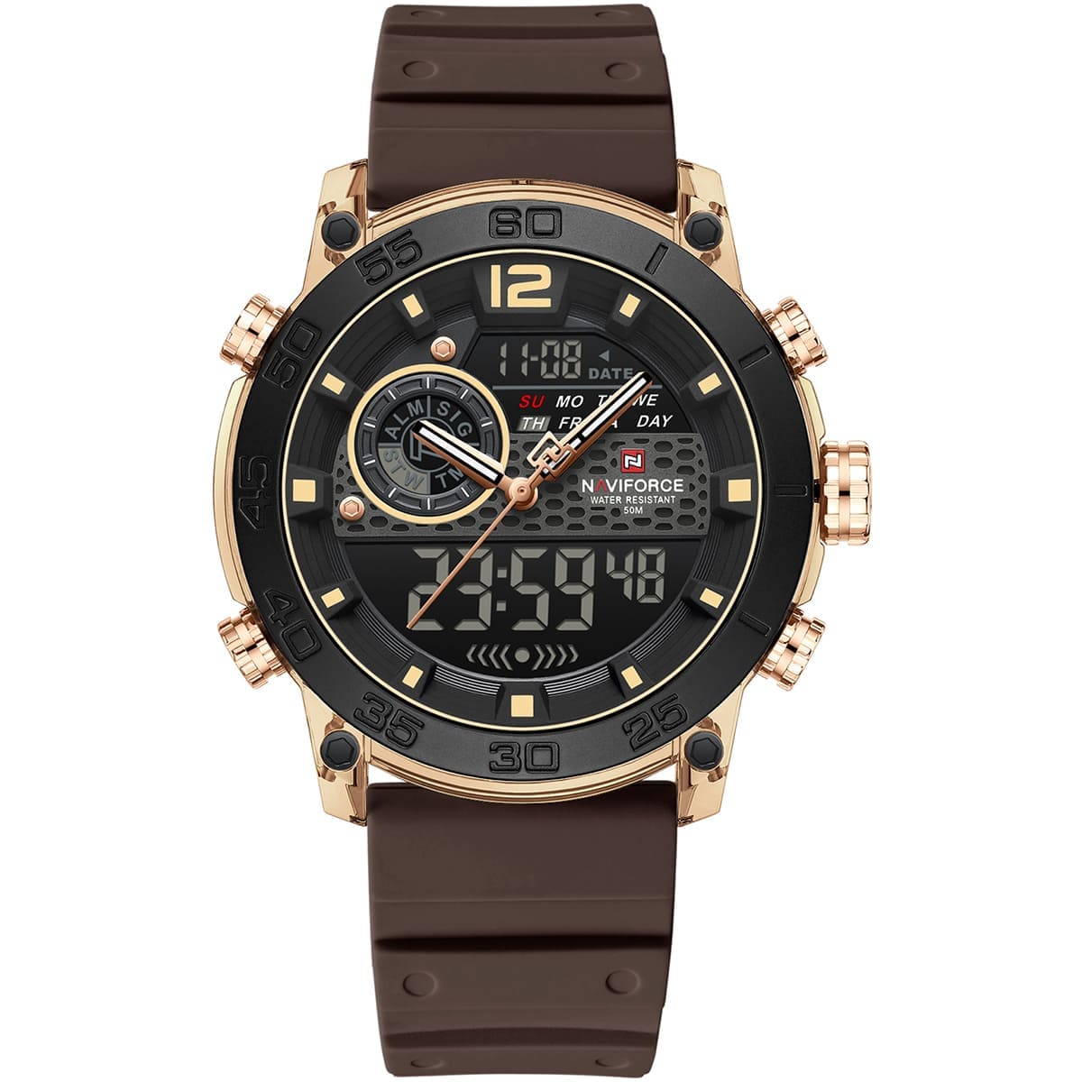 Naviforce Men's Watch NF6104 RG Y CE | Watches Prime Naviforce Men's Watch NF6104 RG Y CE | Watches Prime