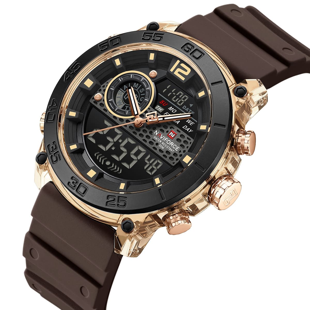 Naviforce Men's Watch NF6104 RG Y CE | Watches Prime Naviforce Men's Watch NF6104 RG Y CE | Watches Prime