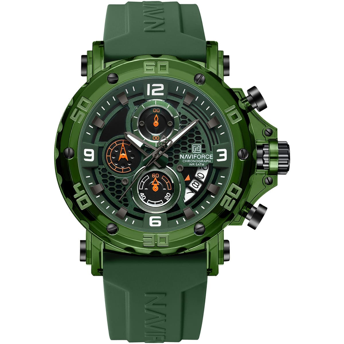Naviforce Men's Watch NF7123 GN W GN | Watches Prime Naviforce Men's Watch NF7123 GN W GN | Watches Prime
