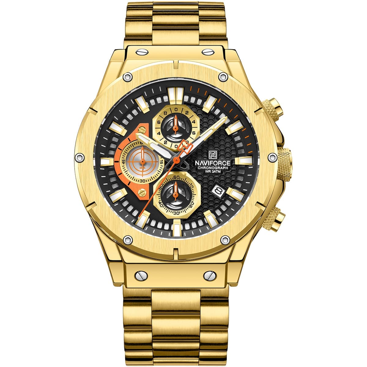 Naviforce Men's Watch NF8026 G B | Watches Prime Naviforce Men's Watch NF8026 G B | Watches Prime