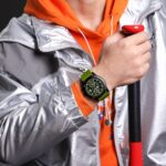 Naviforce Men's Watch NF8033 B GN GN | Watches Prime Naviforce Men's Watch NF8033 B GN GN | Watches Prime