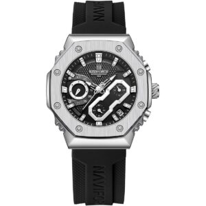 Naviforce Watch For Women NF8035L-S-W-B