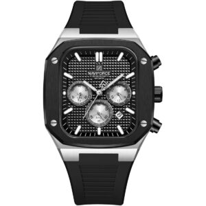Naviforce Men's Watch NF8029 S S W | Watches Prime