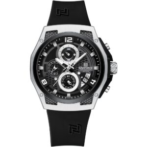 ساعة نافي فورس للرجال NF8051T-S-B-B