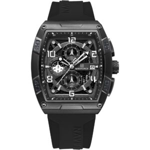ساعة نافي فورس للرجال NF8052-B-W-B