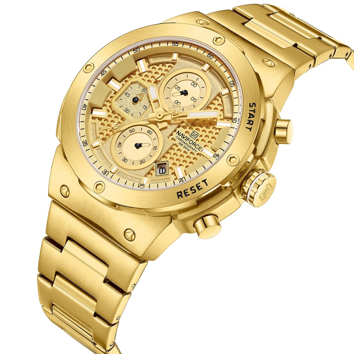 Naviforce Men's Watch NF8072 G G G | Watches Prime Naviforce Men's Watch NF8072 G G G | Watches Prime