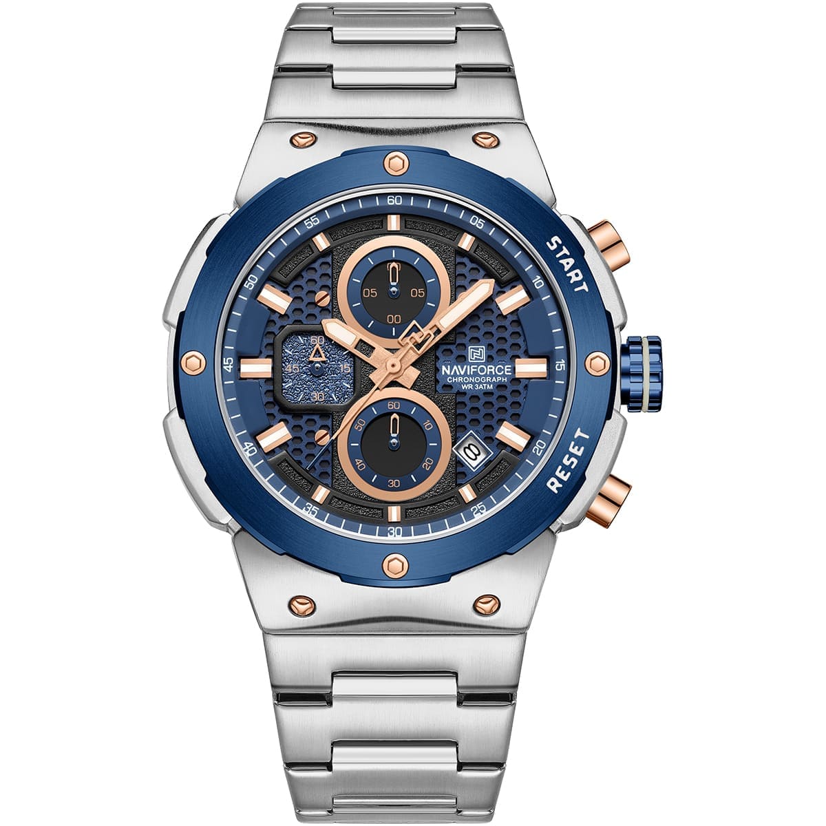 Naviforce Men's Watch NF8072 S BE S | Watches Prime Naviforce Men's Watch NF8072 S BE S | Watches Prime