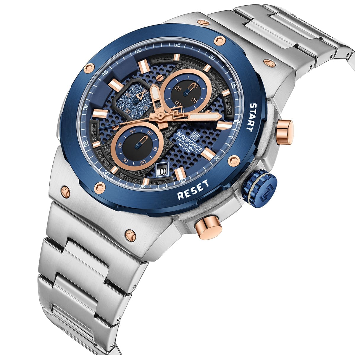 Naviforce Men's Watch NF8072 S BE S | Watches Prime Naviforce Men's Watch NF8072 S BE S | Watches Prime