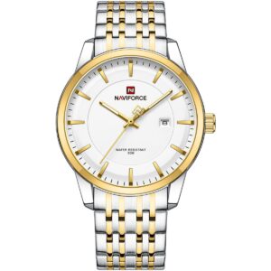 ساعة نافي فورس للرجال NF9228G-S-W-G