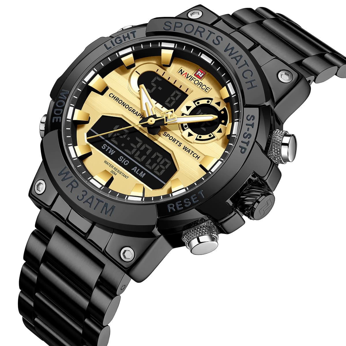 Naviforce Men's Watch NF9237 B G B | Watches Prime Naviforce Men's Watch NF9237 B G B | Watches Prime