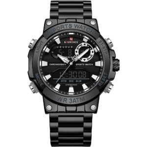 Naviforce Watch For Men NF9237-B-W-B
