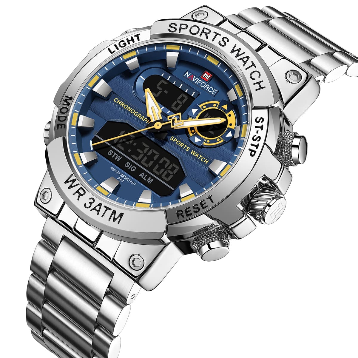Naviforce Men's Watch NF9237 S BE S | Watches Prime Naviforce Men's Watch NF9237 S BE S | Watches Prime