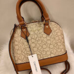 Calvin Klein Beige Brown Women Handbag | Watches Prime