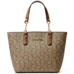 Calvin Klein Beige Brown Women Shoulder Bag | Watches Prime