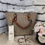 Calvin Klein Beige Brown Women Shoulder Bag | Watches Prime