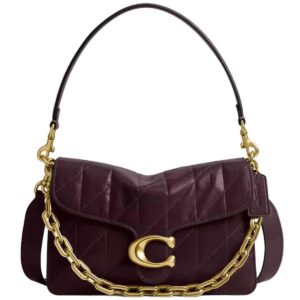 Coach Walnut Black Handbag For Women | Watches Prime