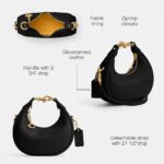 حقيبة يد نسائية سوداء من كوتش CR508 Blk CBG16 | واتشز برايم